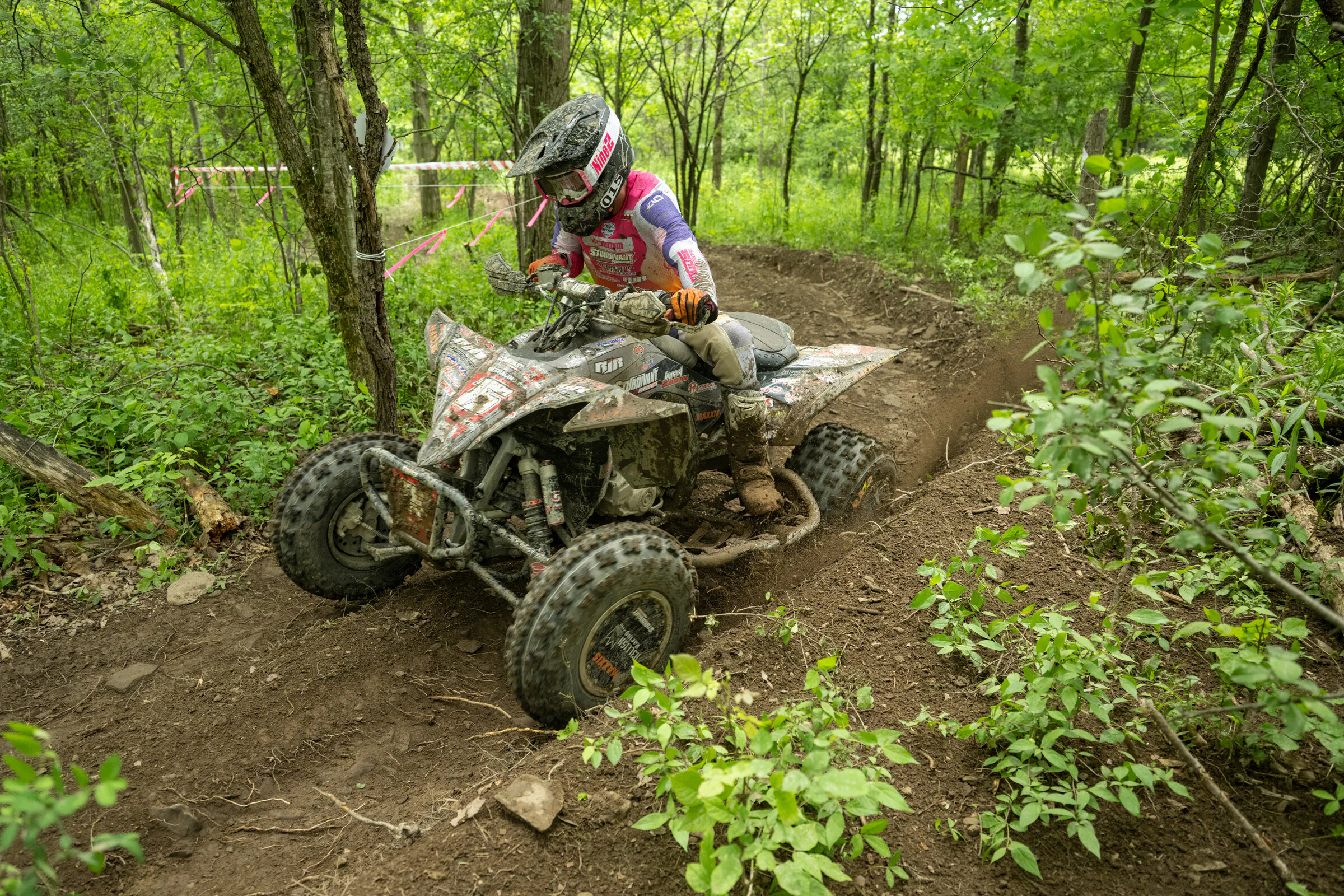 Branden Owens battled throughout the day to take second overall.