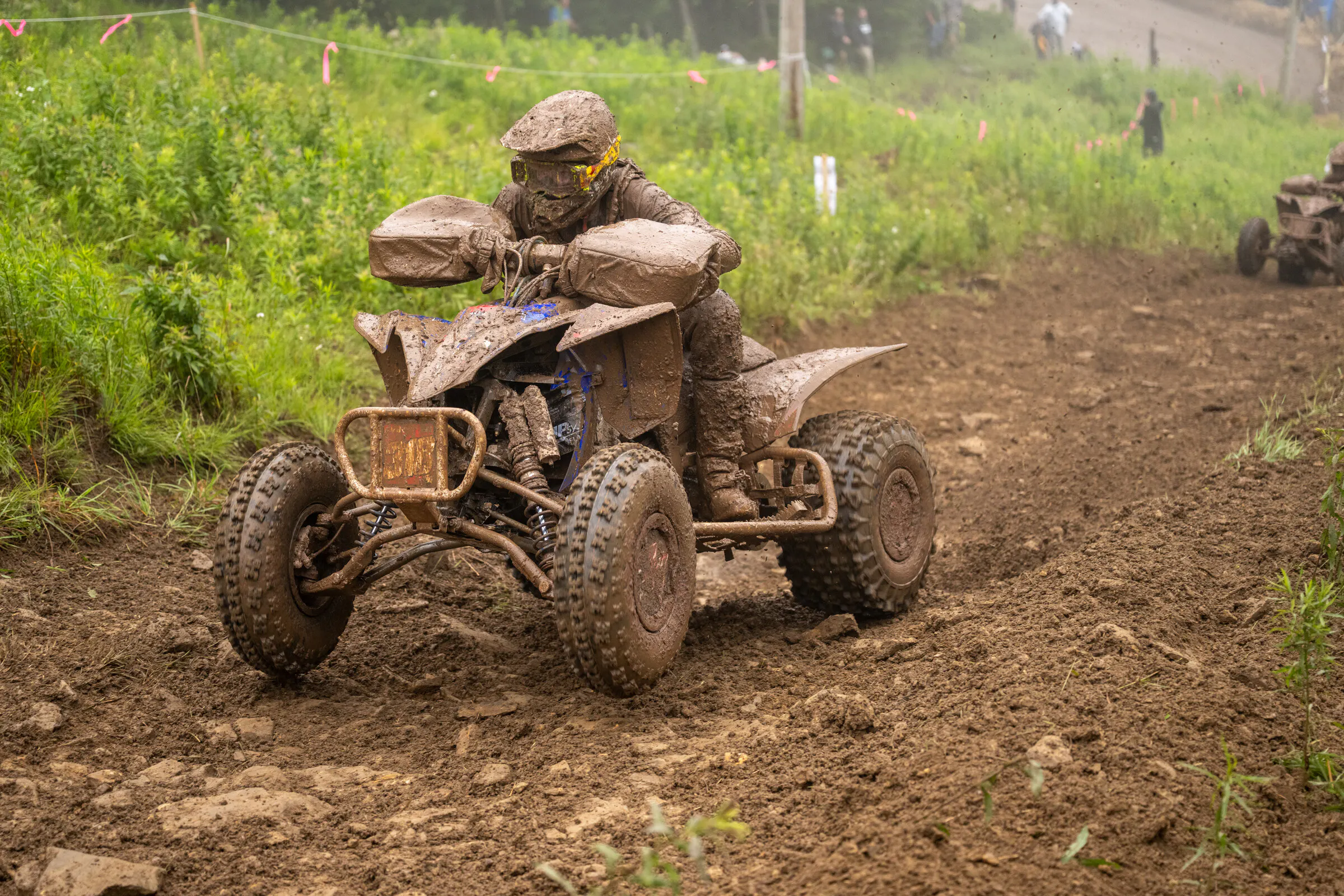 Hunter Hart had a consistent day, earning third overall on the mountain.
